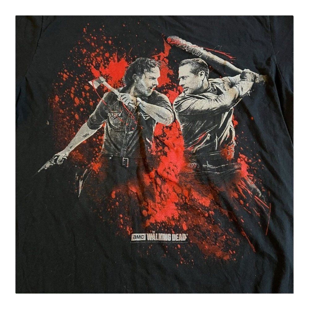 Sheriff RICK GRIMES KING COUNTY Sheriff's Department T-Shirt Walking Dead XL